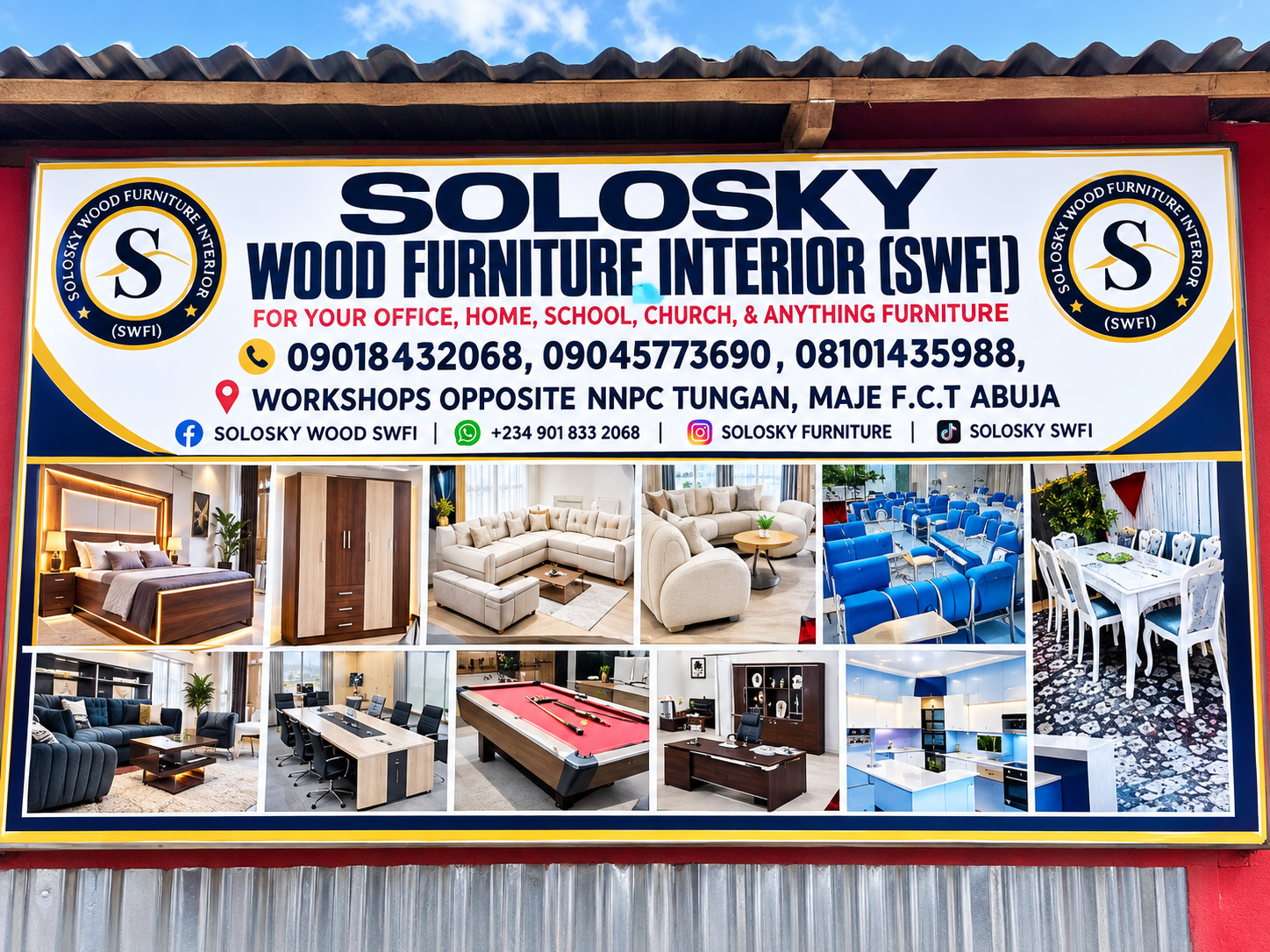 Solosky wood furniture interior